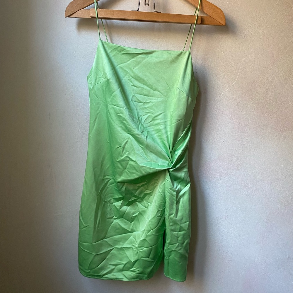 NTW Top Shop Green Mini Dress